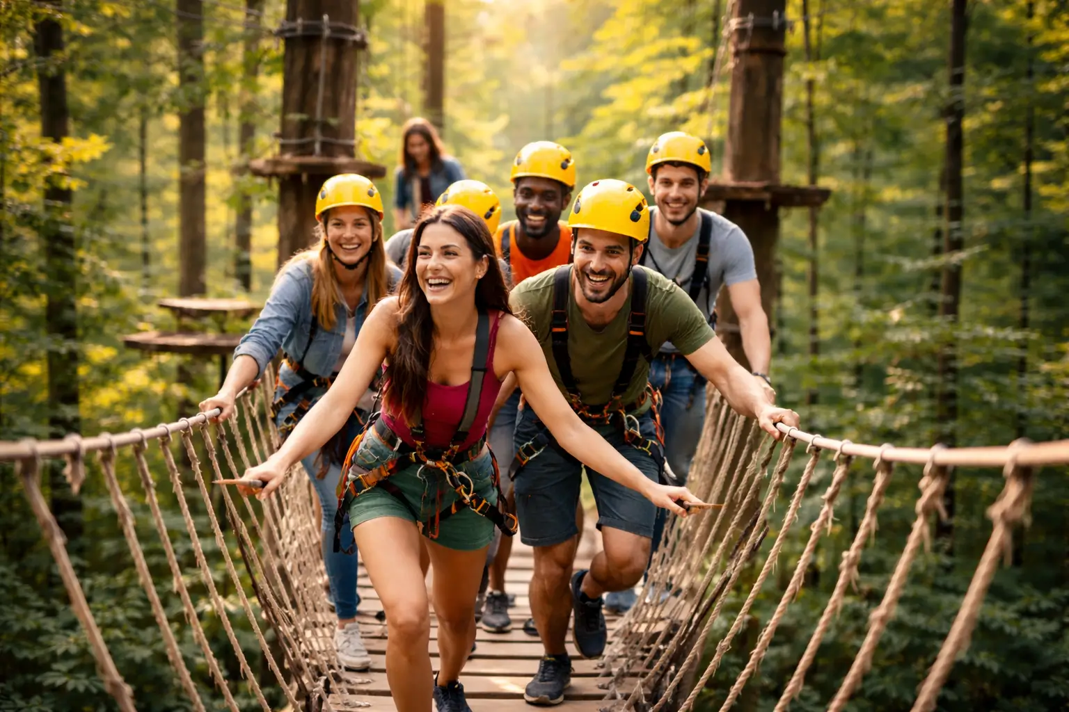 Hochseilgarten im Bergischen Land – Kletterwald Bergblick